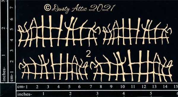 Dusty Attic - Small Crooked Fence #2