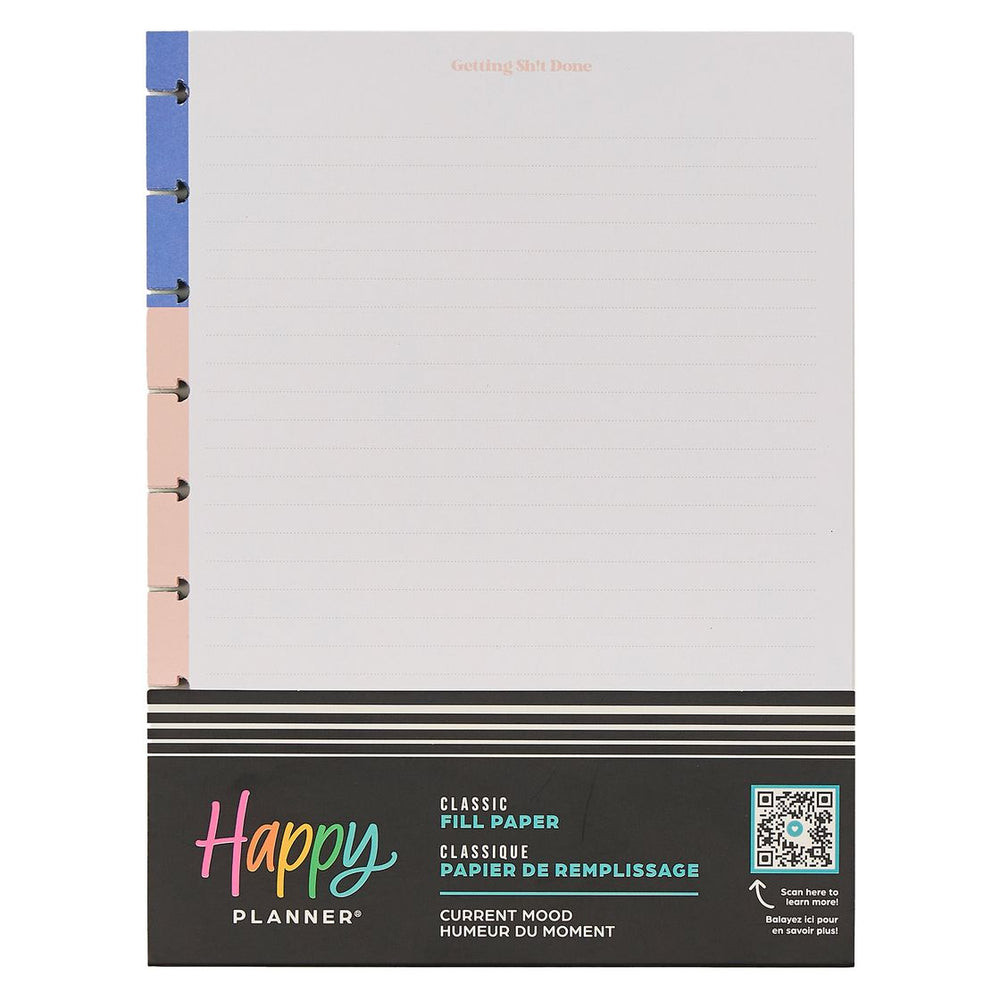 Me & My Big Ideas Happy Planner - Current Mood Classic Fill Paper
