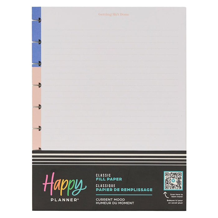 Me & My Big Ideas Happy Planner - Current Mood Classic Fill Paper