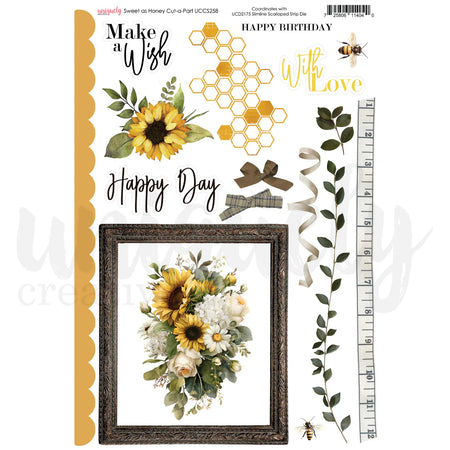 Uniquely Creative Sweet As Honey - Cut-Apart Sheet