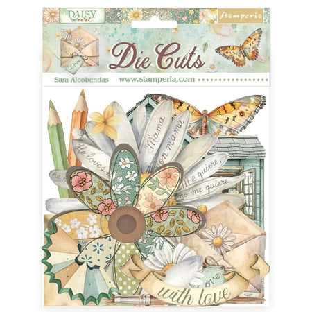 Stamperia Daisy Art - Die Cuts