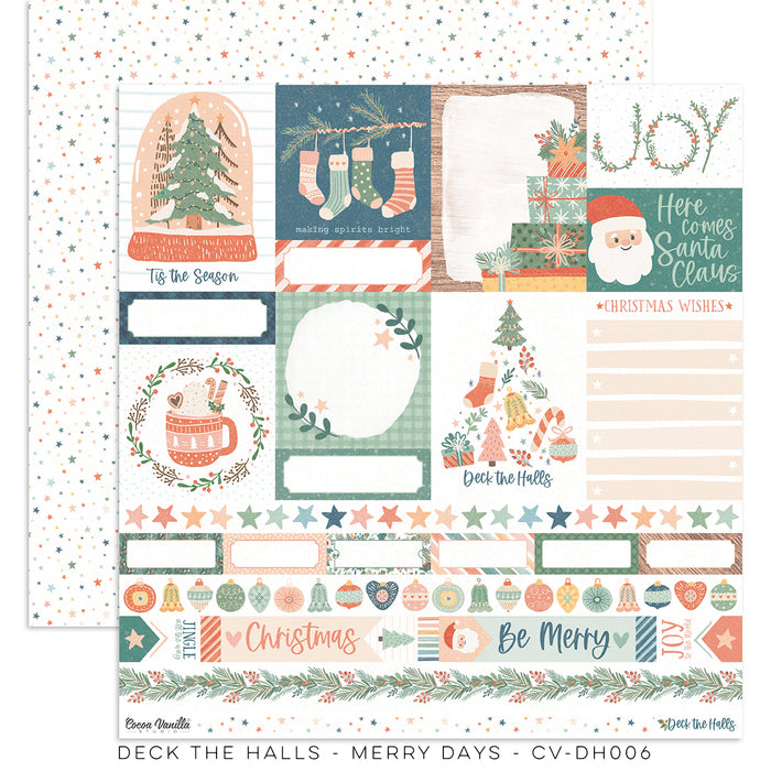 Cocoa Vanilla Studio Deck The Halls - Merry Days