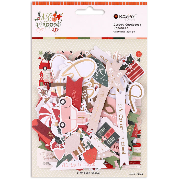 Rosie's Studio All Wrapped Up - Die Cut Ephemera