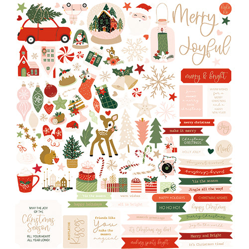 Rosie's Studio All Wrapped Up - Die Cut Ephemera