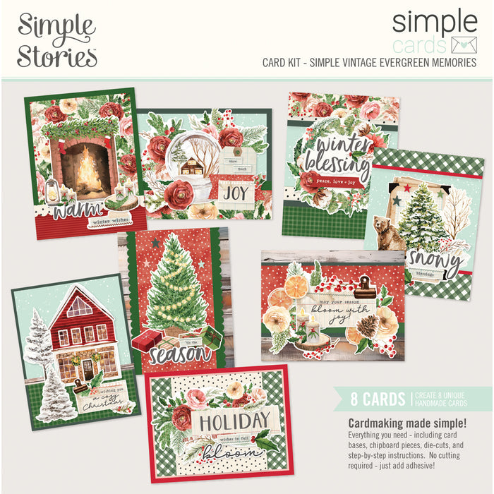 Simple Stories Simple Vintage Evergreen Memories - Simple Cards Kit