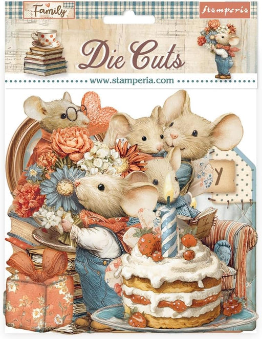 Stamperia Family - Die Cuts