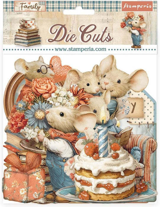 Stamperia Family - Die Cuts