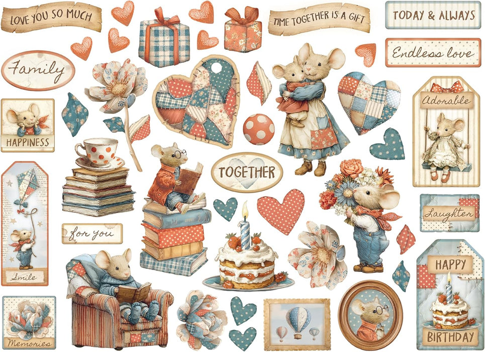 Stamperia Family - Die Cuts