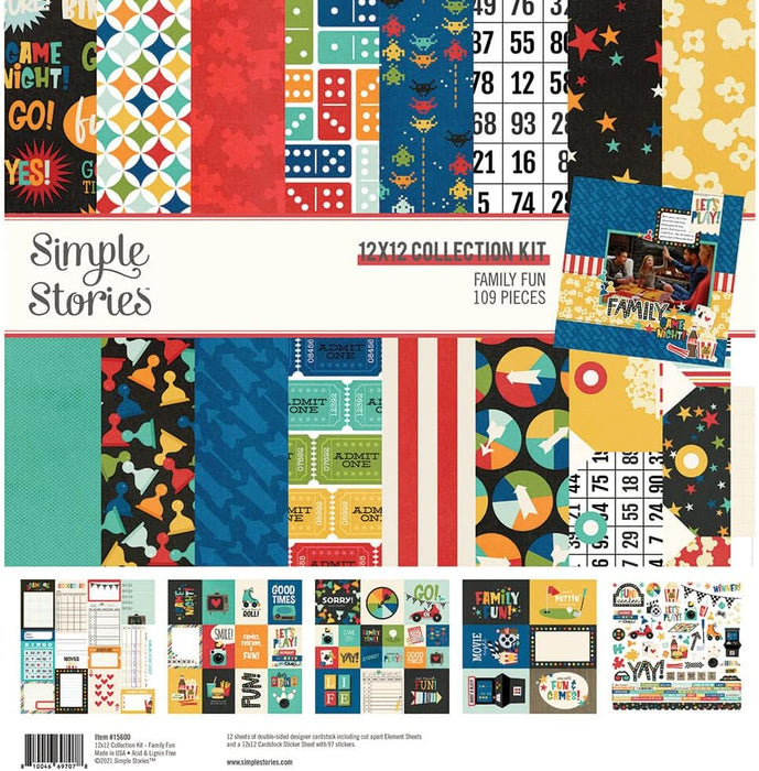 Simple Stories Family Fun - 12x12 Collection Kit