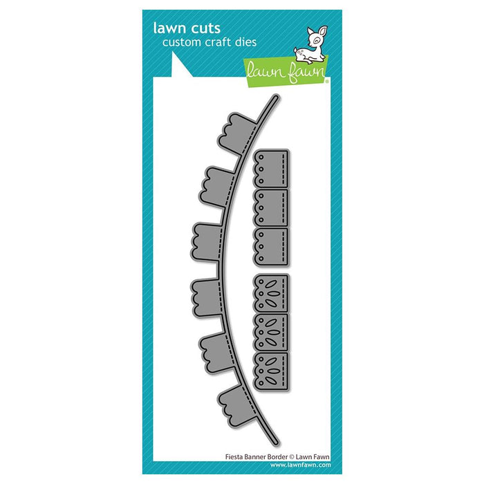 Lawn Fawn Craft Die - Fiesta Banner Border