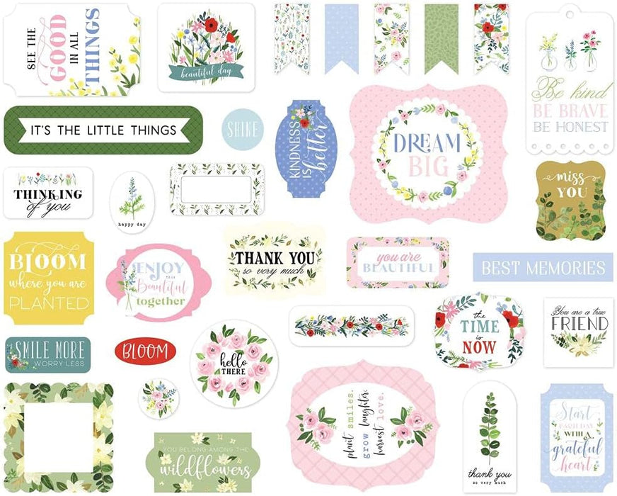 Carta Bella Flora No 4 - Ephemera Icons