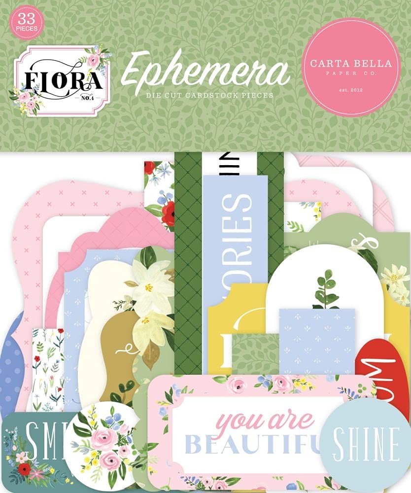 Carta Bella Flora No 4 - Ephemera Icons