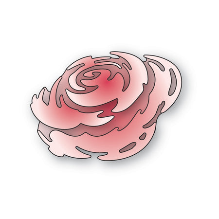 Memory Box Die - Gentle Rose Watercolor Floral