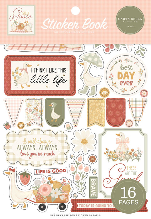 Carta Bella Silly Goose - Sticker Book