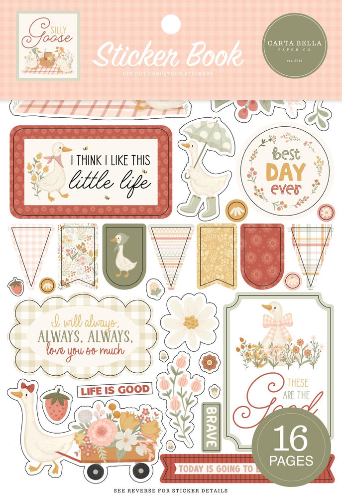 Carta Bella Silly Goose - Sticker Book