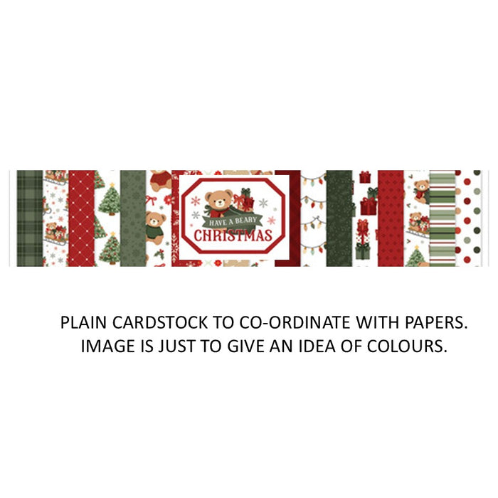 Carta Bella Have A Beary Christmas - Bazzill Matchmaker Pack