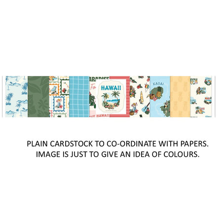 Carta Bella Hawaii - Bazzill Matchmaker Pack