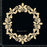 Dusty Attic - Holly Wreath #1 Large