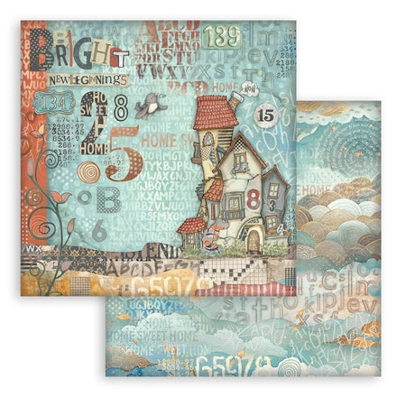 Stamperia Furry Friends - House