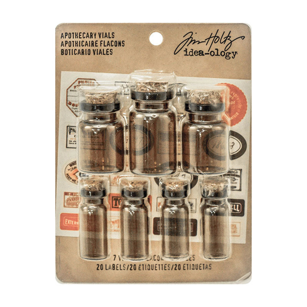 Tim Holtz Idea-ology - Apothecary Vials