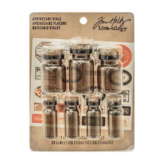 Tim Holtz Idea-ology - Apothecary Vials
