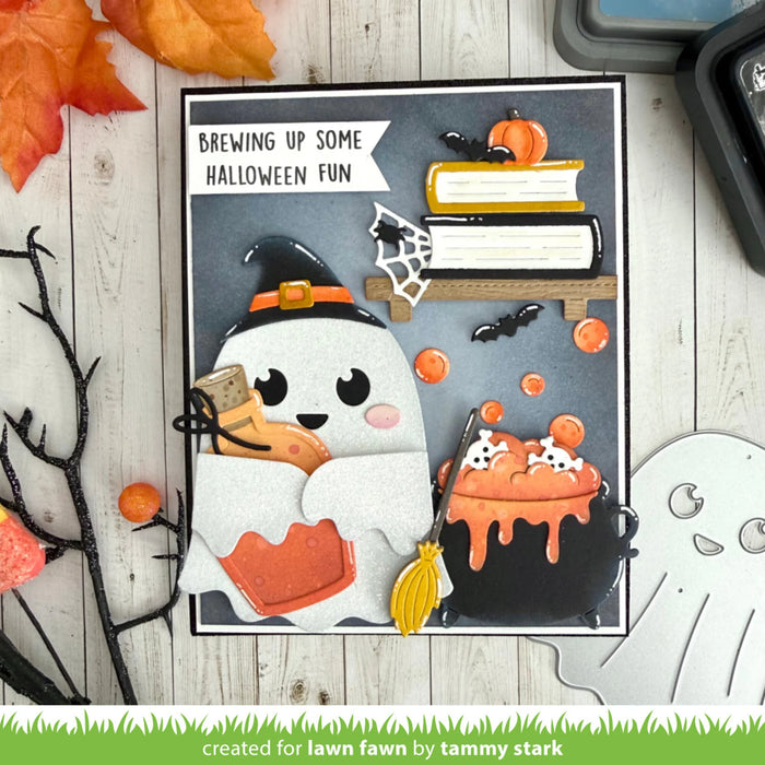 Lawn Fawn Craft Die - Big Hugs Ghost