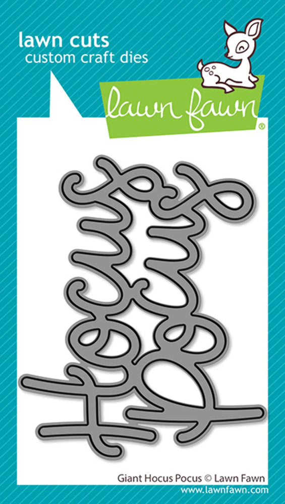 Lawn Fawn Craft Die - Giant Hocus Pocus