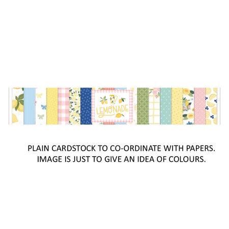 Carta Bella Lemonade - Bazzill Matchmaker Pack