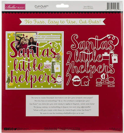 Bella Blvd Santa Squad - Little Helpers Cut-Outs