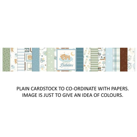 Carta Bella Little Lullabies Baby Boy - Bazzill Matchmaker Pack