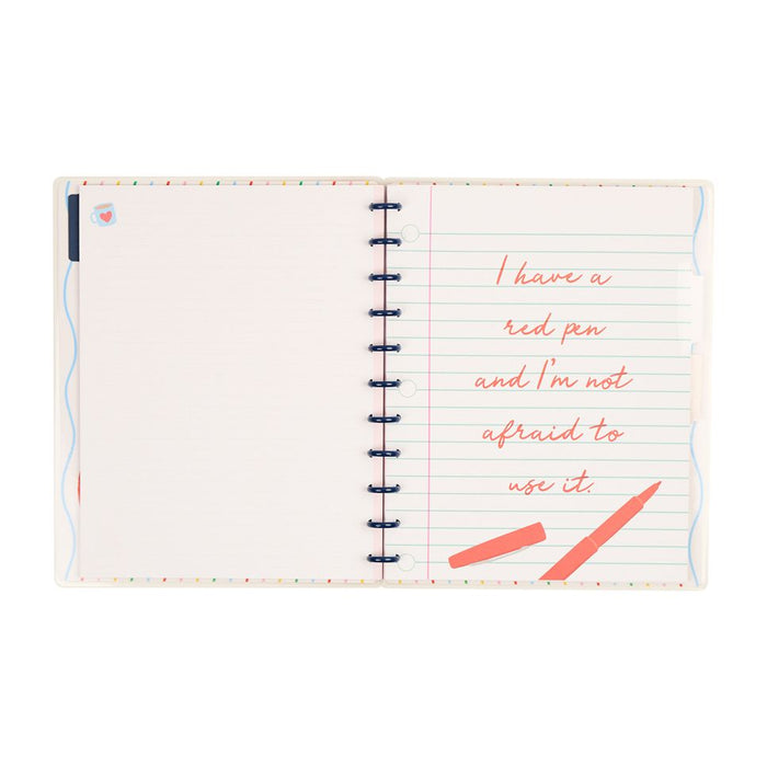 Me & My Big Ideas Happy Planner - Live Love Teach Big Discbound Notebook