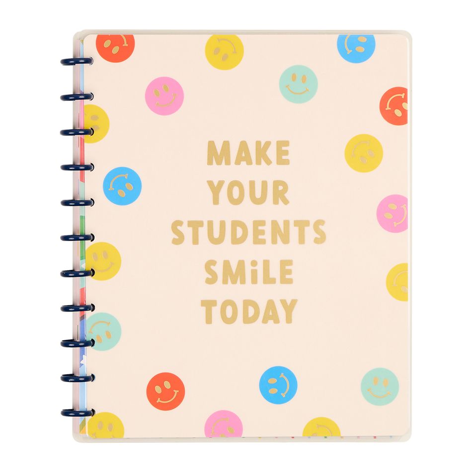 Me & My Big Ideas Happy Planner - Live Love Teach Big Discbound Notebook