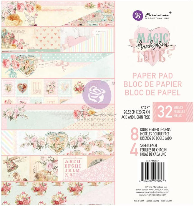 Prima Magic Love - 8x8 Pad