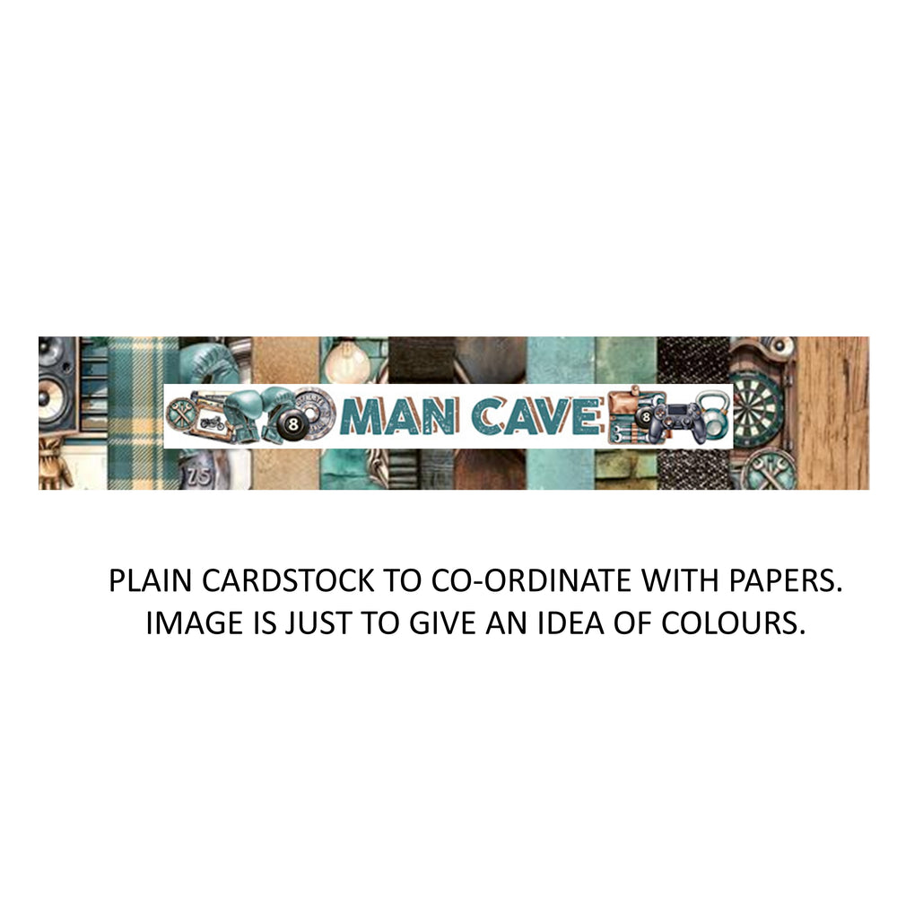 Mintay Papers Man Cave - Bazzill Matchmaker Pack