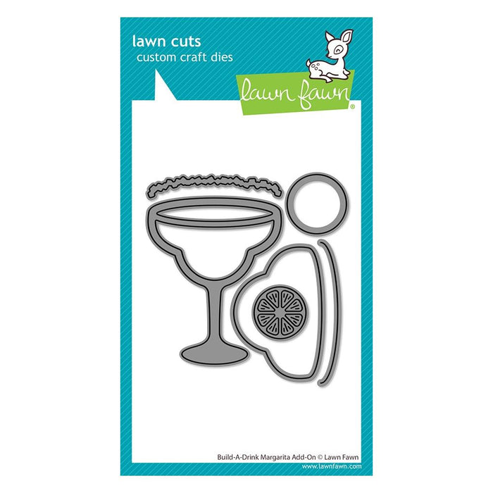 Lawn Fawn Craft Die - Build A Drink Margarita Add On