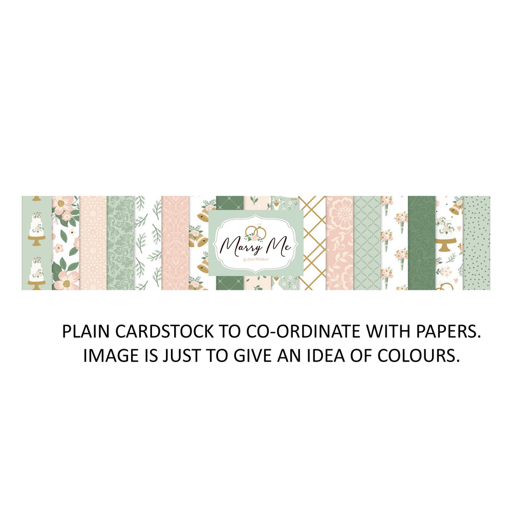 Echo Park Marry Me - Bazzill Matchmaker Pack