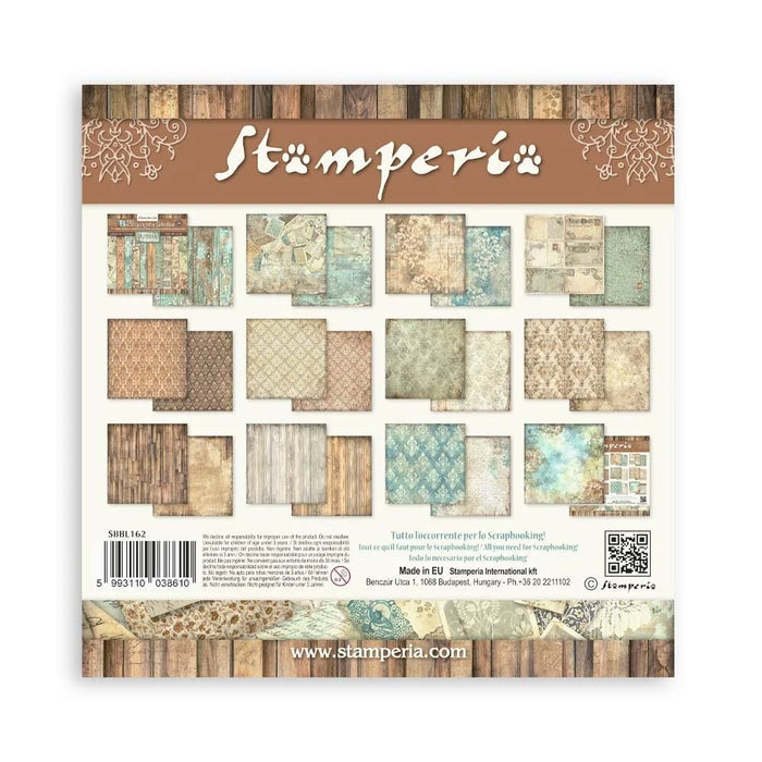 Stamperia Alterego - 12x12 Maxi Backgrounds Paper Pack