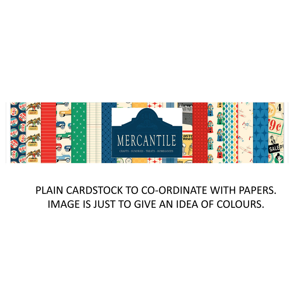 Carta Bella Mercantile - Bazzill Matchmaker Pack