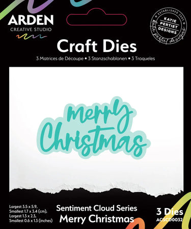 Arden Creative Studio Christmas Cheer - Merry Christmas Craft Die