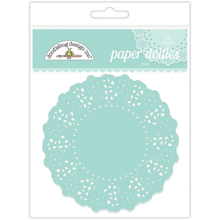 Doodlebug Design Paper Doilies - Mint