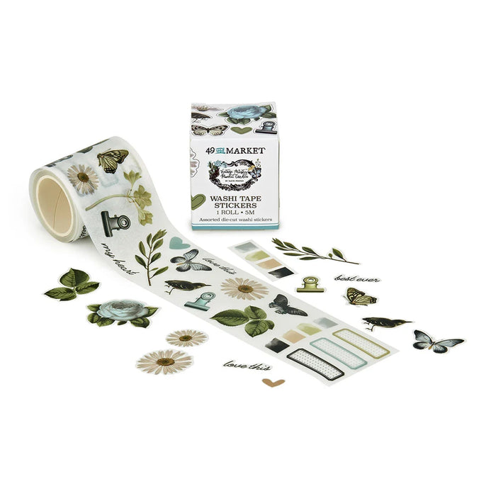49 & Market Vintage Artistry Moonlit Garden - Washi Stickers