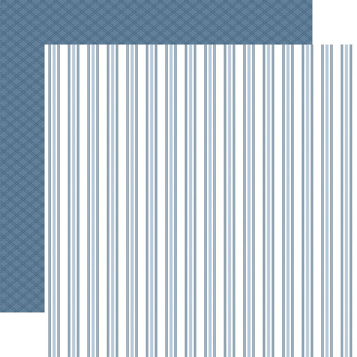 Echo Park Save The Date - Mr & Mrs Stripes