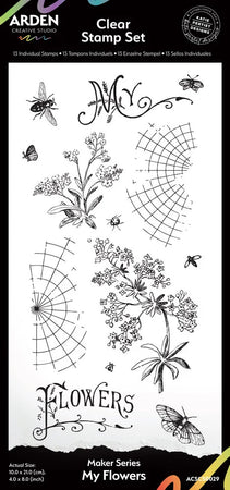 Arden Creative Studio Garden Chronicles - My Flowers Stamp Set
