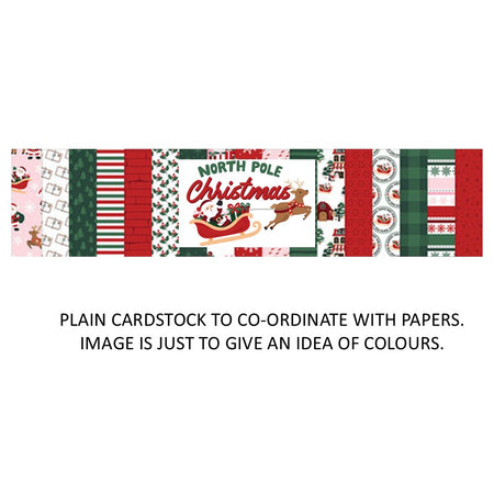 Echo Park North Pole Christmas - Bazzill Matchmaker Pack