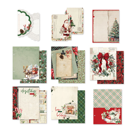 Simple Stories Simple Vintage Old Fasioned Christmas - Sn@p! 6x8 Pocket Binder Inserts