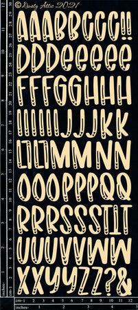 Dusty Attic - Oh My Heart ABC Set