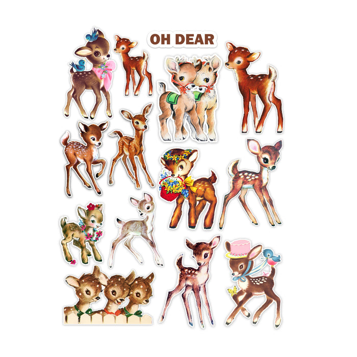 Pretty Little Studio - Oh, Deer Vintage Die Cuts