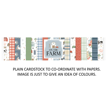 Carta Bella On The Farm - Bazzill Matchmaker Pack