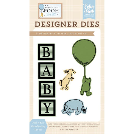 Echo Park Winnie The Pooh Baby - Peek A Boo Designer Dies