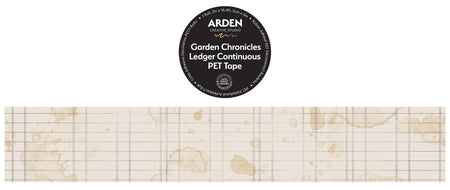 Arden Creative Studio Garden Chronicles - Ledger Continuous PET tape